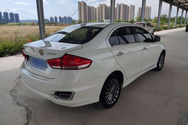 Used Suzuki Alivio 2015 1.6L Automatic Enjoyment Model Rear Right 45 Deg