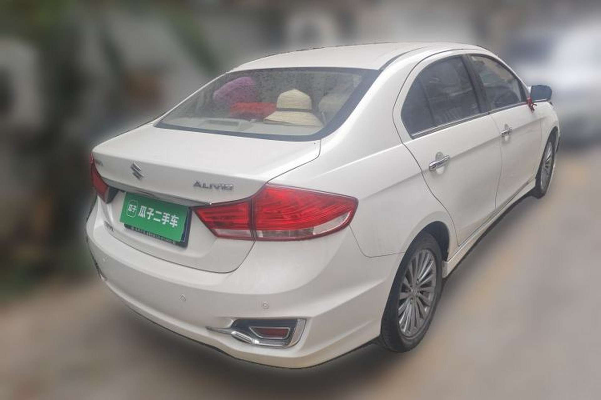 Used Suzuki Alivio 2015 1.6L Automatic Luxury Model Rear Right 45 Deg