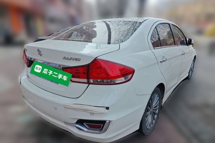 Used Suzuki Alivio 2015 1.6L Automatic Luxury Model Rear Right 45 Deg