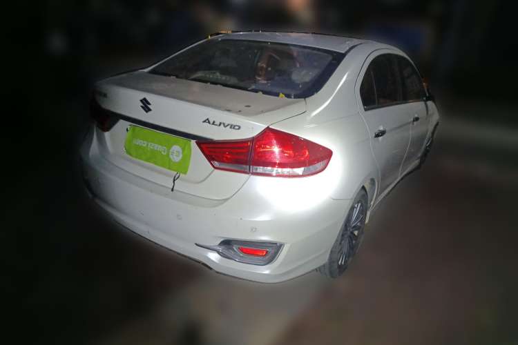 Used Suzuki Alivio 2015 1.6L Automatic Enjoyment Model Rear Right 45 Deg