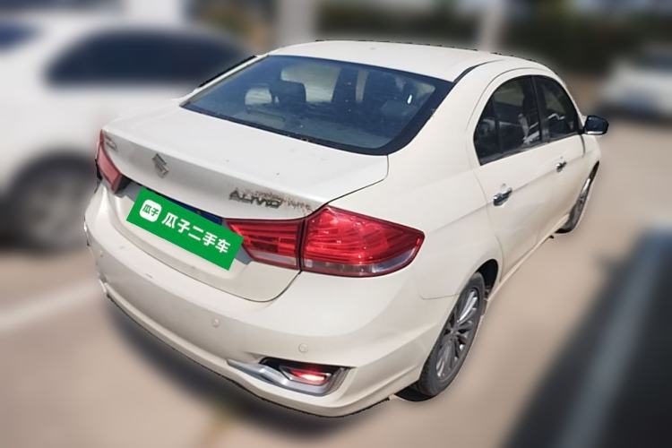 Used Suzuki Alivio 2015 1.6L Automatic Enjoyment Model Rear Right 45 Deg