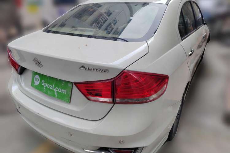 Used Suzuki Alivio 2015 1.6L Automatic Enjoyment Model Rear Right 45 Deg
