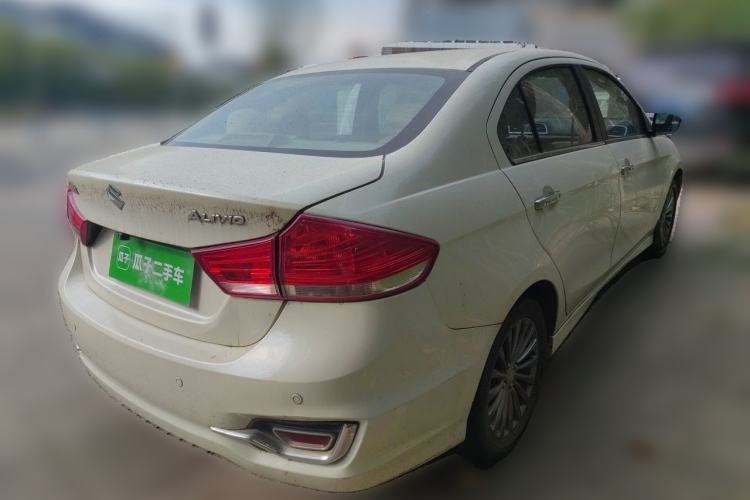 Used Suzuki Alivio 2015 1.6L Automatic Enjoyment Model Rear Right 45 Deg