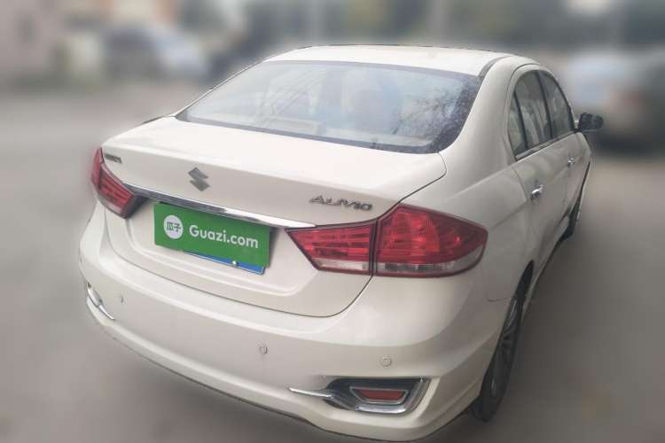 Used Suzuki Alivio 2015 1.6L Automatic Enjoyment Model Rear Right 45 Deg