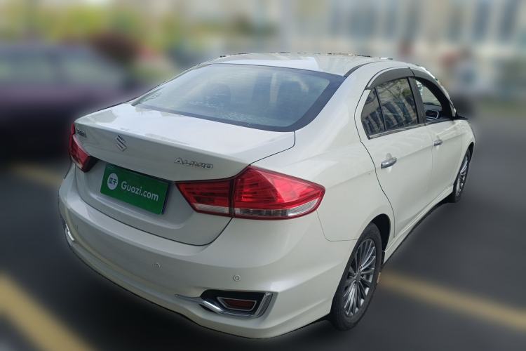 Used Suzuki Alivio 2015 1.6L Automatic Enjoyment Model Rear Right 45 Deg