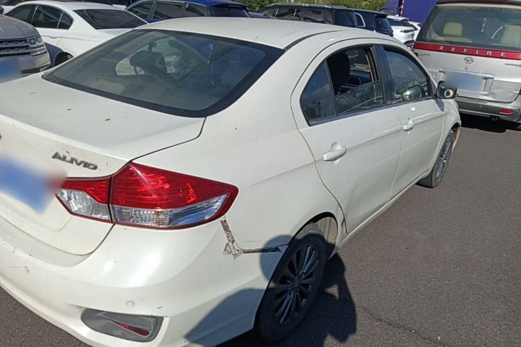 Used Suzuki Alivio 2015 1.6L Manual Comfort Model Rear Right 45 Deg