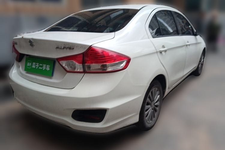 Used Suzuki Alivio 2015 1.6L Manual Comfort Model Rear Right 45 Deg
