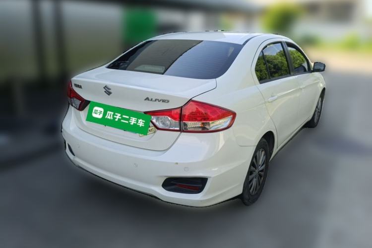 Used Suzuki Alivio 2015 1.6L Manual Comfort Model Rear Right 45 Deg
