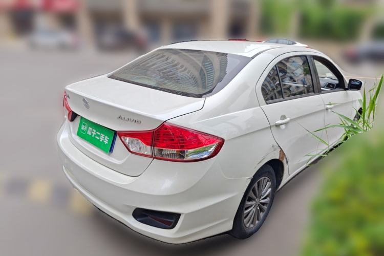 Used Suzuki Alivio 2015 1.6L Manual Comfort Model Rear Right 45 Deg