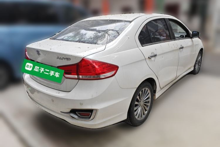 Used Suzuki Alivio 2015 1.6L Automatic Enjoyment Model Rear Right 45 Deg