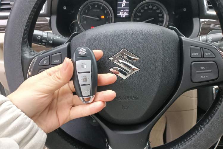 Used Suzuki Alivio 2015 1.6L Automatic Luxury Model Vehicle Key