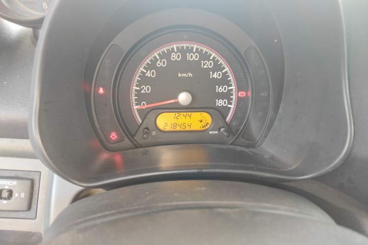 Used Suzuki Alto 2009 1.0L Manual Deluxe Edition Odometer Close Up