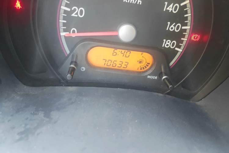 Used Suzuki Alto 2009 1.0L Manual Comfort Edition Odometer Close Up