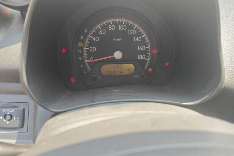Used Suzuki Alto 2009 1.0L Automatic Luxury Version Odometer Close Up