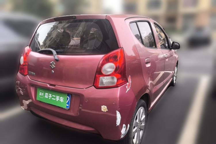 Used Suzuki Alto 2009 1.0L Automatic Luxury Version Rear Right 45 Deg