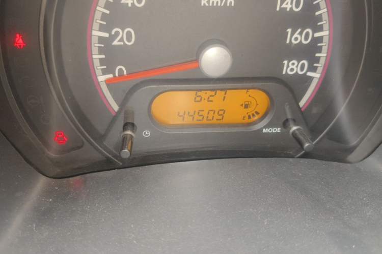 Used Suzuki Alto 2009 1.0L Manual Comfort Edition Odometer Close Up