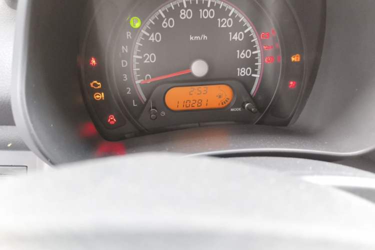 Used Suzuki Alto 2010 1.0L Automatic Cool Edition Odometer Close Up
