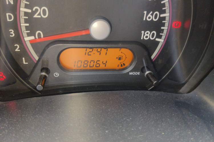 Used Suzuki Alto 2010 1.0L Automatic Cool Edition Odometer Close Up