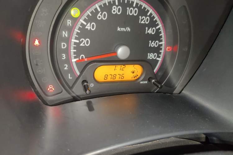 Used Suzuki Alto 2010 1.0L Automatic Cool Edition Odometer Close Up