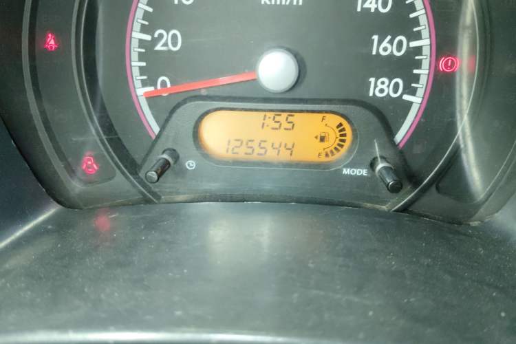 Used Suzuki Alto 2010 1.0L Manual Cool Edition Odometer Close Up