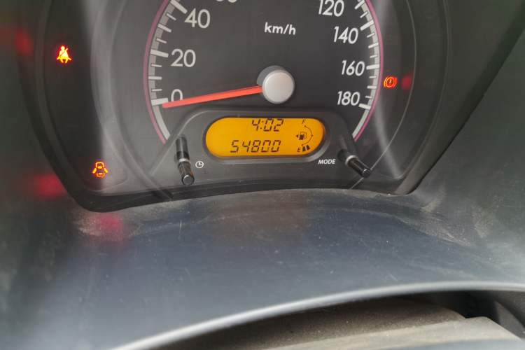 Used Suzuki Alto 2012 1.0L Manual Utility Version Odometer Close Up