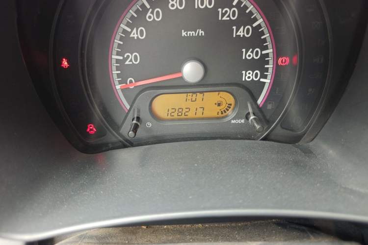 Used Suzuki Alto 2012 1.0L Manual Utility Version Odometer Close Up