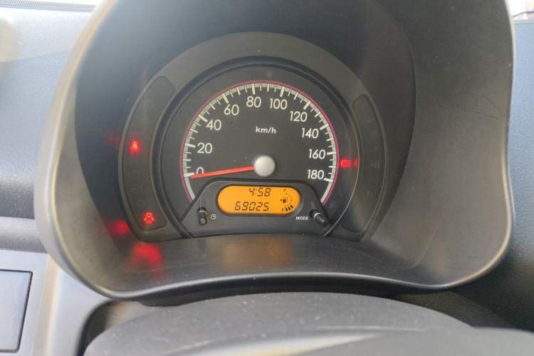 Used Suzuki Alto 2012 1.0L Manual Utility Version Odometer Close Up