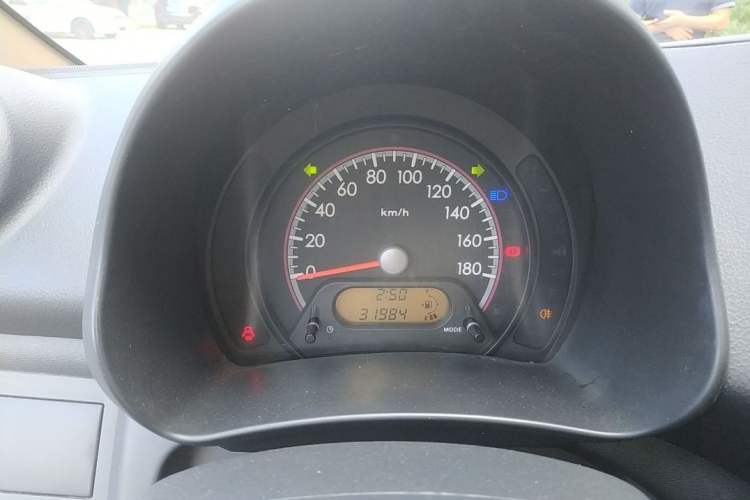 Used Suzuki Alto 2012 1.0L Manual Utility Version Odometer Close Up