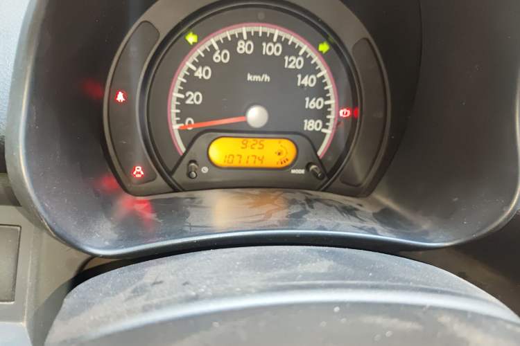 Used Suzuki Alto 2012 1.0L Manual Utility Version Odometer Close Up