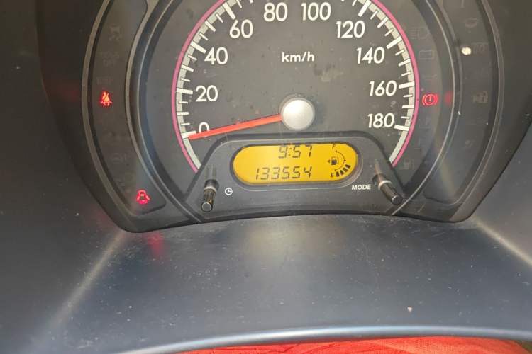 Used Suzuki Alto 2012 1.0L Manual Utility Version Odometer Close Up