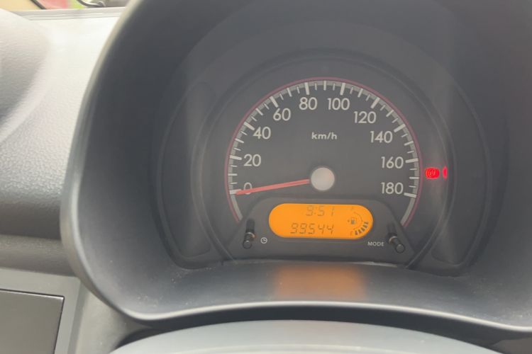 Used Suzuki Alto 2012 1.0L Manual Utility Version Odometer Close Up