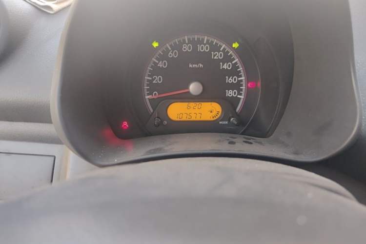 Used Suzuki Alto 2012 1.0L Manual Utility Version Odometer Close Up