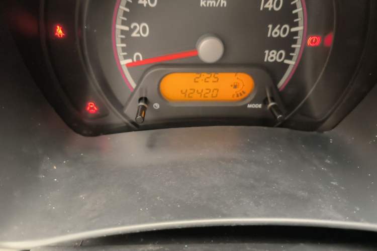 Used Suzuki Alto 2012 1.0L Manual Utility Version Odometer Close Up