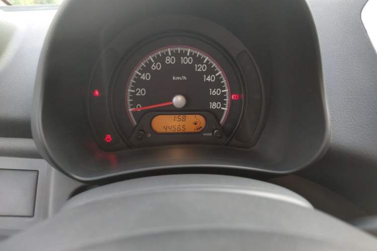 Used Suzuki Alto 2012 1.0L Manual Utility Version Odometer Close Up