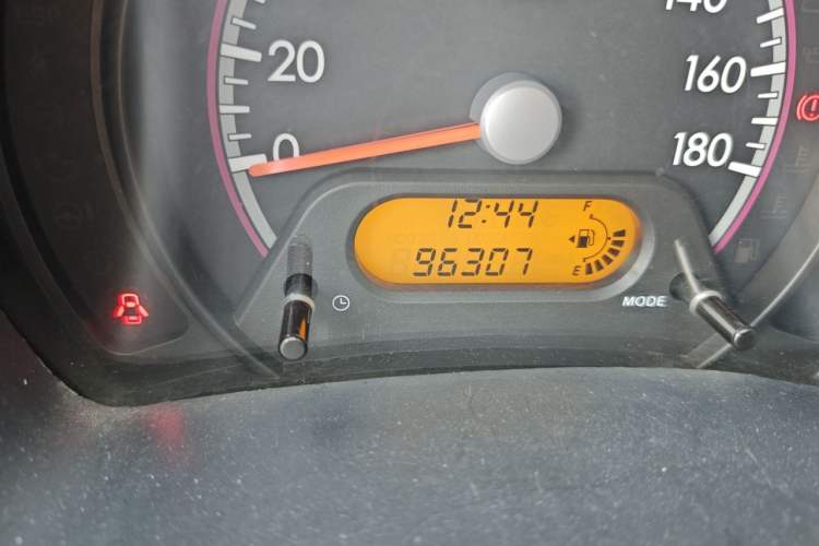 Used Suzuki Alto 2012 1.0L Manual Utility Version Odometer Close Up