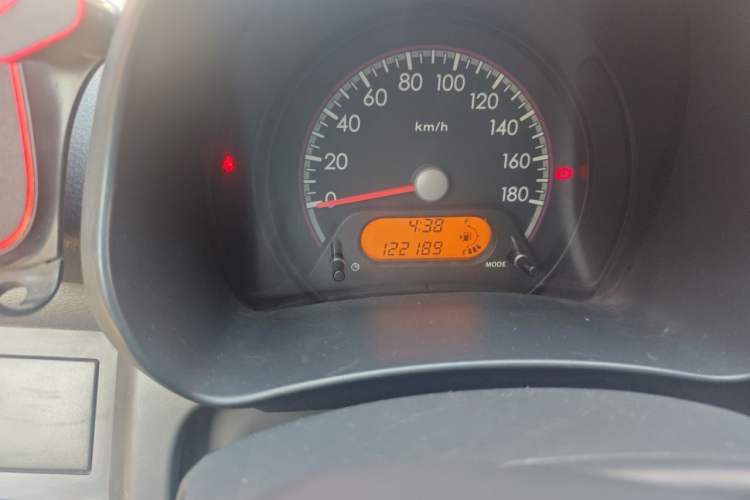 Used Suzuki Alto 2013 Revised Version 1.0L Manual Comfort Edition Odometer Close Up