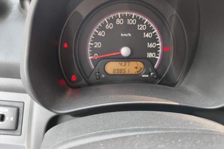 Used Suzuki Alto 2013 1.0L Manual Luxury Model Odometer Close Up