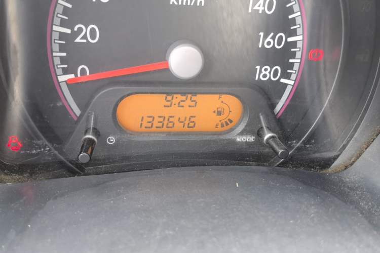 Used Suzuki Alto 2013 Revised Version 1.0L Manual Comfort Edition Odometer Close Up