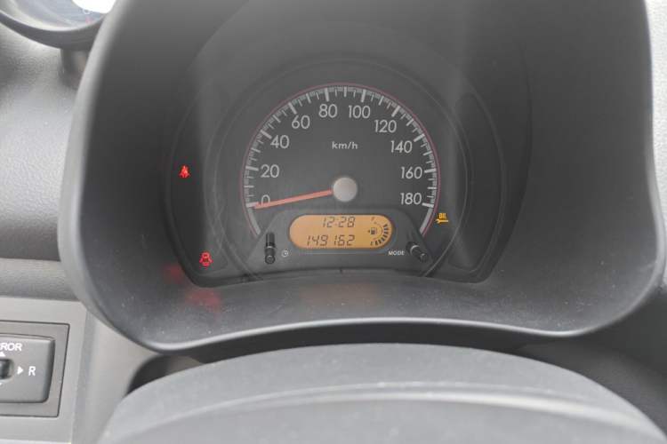 Used Suzuki Alto 2013 1.0L Manual Luxury Model Odometer Close Up