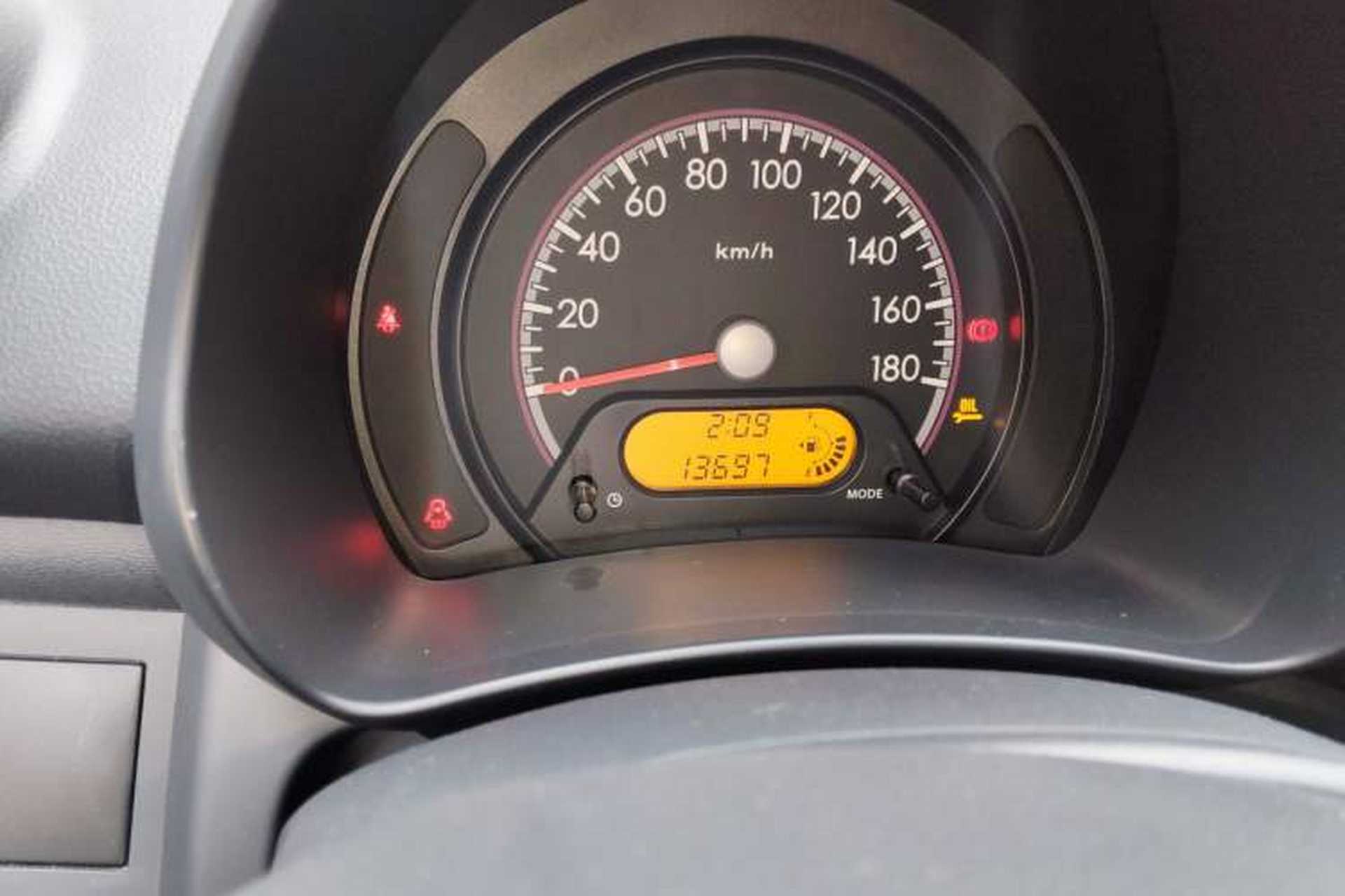 Used Suzuki Alto 2013 Revised Version 1.0L Manual Comfort Edition Odometer Close Up