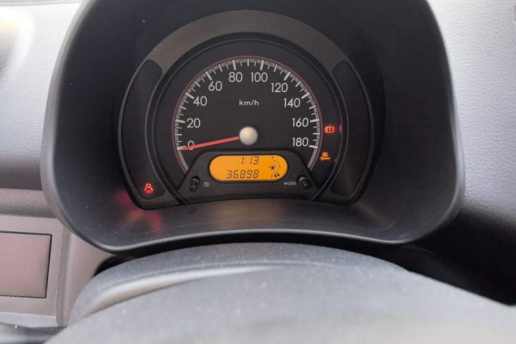 Used Suzuki Alto 2013 Revised Version 1.0L Manual Comfort Edition Odometer Close Up