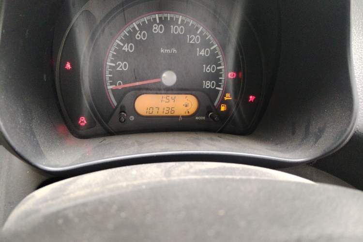 Used Suzuki Alto 2013 1.0L Manual Comfort Version Odometer Close Up