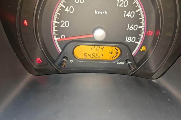 Used Suzuki Alto 2013 Revised Version 1.0L Manual Comfort Edition Odometer Close Up