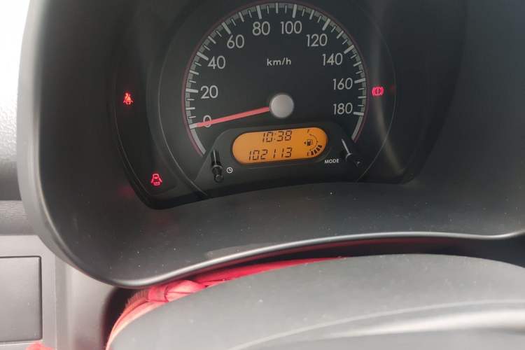 Used Suzuki Alto 2013 1.0L Manual Utility Model Odometer Close Up