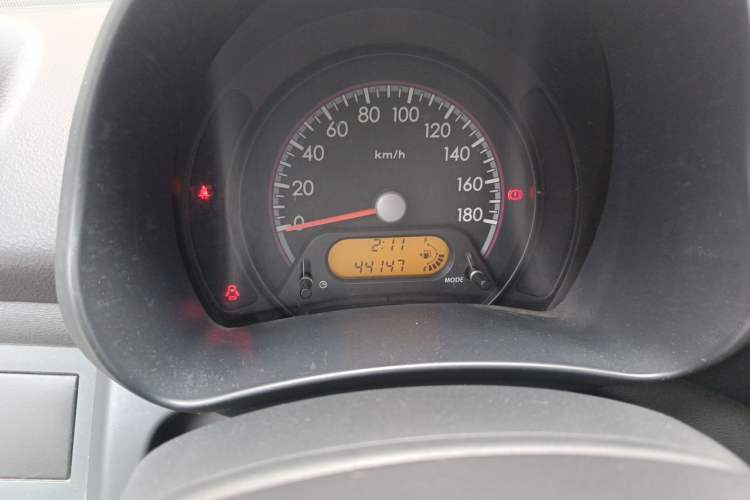 Used Suzuki Alto 2013 Revised Version 1.0L Manual Comfort Edition Odometer Close Up