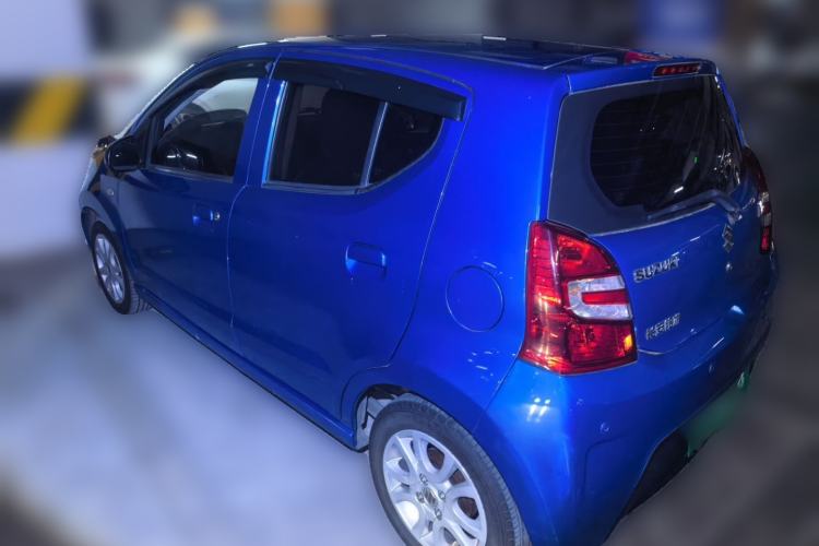 Used Suzuki Alto 2013 1.0L Automatic Luxury Model Rear Left 45 Deg