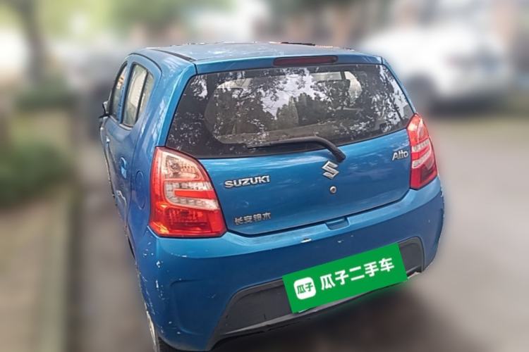 Used Suzuki Alto 2013 1.0L Automatic Luxury Model Rear Left 45 Deg