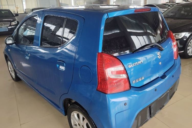 Used Suzuki Alto 2013 1.0L Manual Luxury Model Rear Left 45 Deg