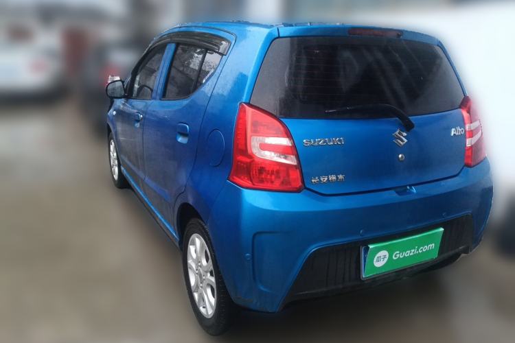 Used Suzuki Alto 2013 1.0L Automatic Luxury Model Rear Left 45 Deg