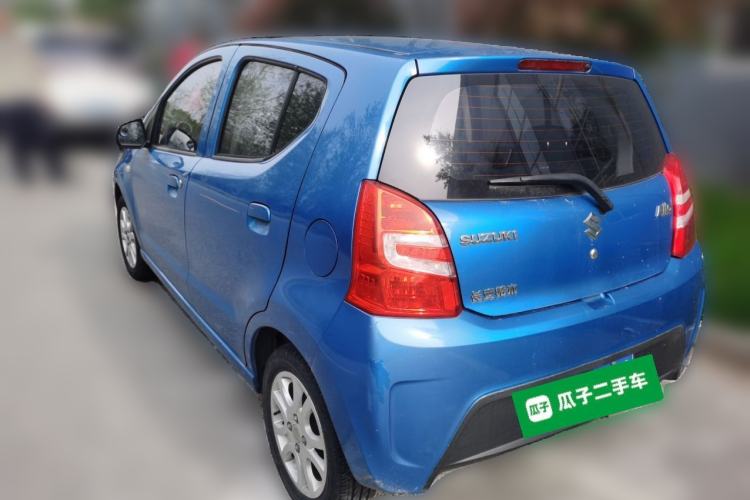 Used Suzuki Alto 2013 1.0L Automatic Luxury Model Rear Left 45 Deg
